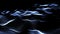 Abstract digital particle wave and light cyber or technology video background