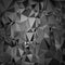 Abstract Digital Polygonal Grey Background