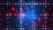 Abstract digital technology blue red grid line distort mosaic tile pattern