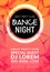 Abstract disco dance night party poster brochure design backgorund. Creaive flyer music show entertainment night club