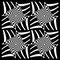 Abstract Distorted Chess Background black and white checkered background. Geometric pattern with visual distortion effect