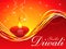 Abstract diwali background template