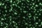 Abstract dot glitter sparkle green binary digital code, computer