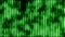 Abstract dot pixel blurred animation with green lights. Loopable animation