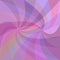 Abstract double swirl background - vector graphic from swirling rays in purple tones