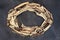 Abstract Driftwood Natural Oval Shaped Wreath