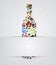 Abstract drink background alcohol wine bottle