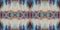 Abstract drips seamless symmetrical pattern wallpaper