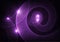 Abstract dynamic purple movement twirl light background