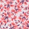 Abstract Elegance seamless floral pattern.Beautiful flower vector illustration texture.floral seamless pattern.Pink flowers and