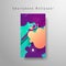 Abstract elegant smartphone wallpaper design