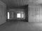 Abstract empty concrete corridor interior