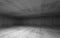 Abstract empty wide room concrete interior