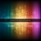 Abstract equalizer background. Colorful rainbow wave.