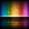 Abstract equalizer background. Multicolor rainbow