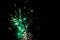 Abstract explosions of fireworks