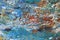 Abstract Expressionist Painted Background hand painted art