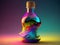 Abstract Expressions: Art Acid Bottle Canvas to Ignite Imagination