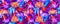 Abstract eye-catching colorful modern pattern background design