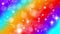 Abstract Fantasy Colorful Sparkling Starry Rainbow With Blurry Sharp Glitter Sparkle Particles Seamless Loop Background