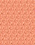 Abstract fashion romantic polka dot seamless pattern in muted orange, pink, gray and black colors