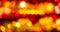 Abstract festive blurry background with bright bokeh yellow and red_