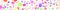 Abstract festive easter panorama background. colorful multicolored eggs on white background panoramic view.