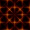 Abstract fiery geometric pattern. Futuristic background for design, web