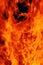 Abstract fire background