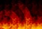 Abstract fire background