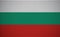 Abstract flag of Bulgaria made of circles. Bulgarian flag designed with colored dots giving it a modern and futuristic abstract