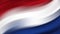 Abstract flag of the Netherlands. Netherlands national flag