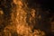 Abstract flame of fire, flame of fire flame texture for banner background, conceptual image of burning fire, perfect fire