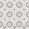 Abstract floral asian ornament. Seamless geometric pattern with swirl line ornament in oriental style