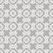 Abstract floral asian ornament. Seamless geometric pattern with swirl line ornament in oriental style