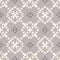 Abstract floral background in gray color. Repeat design for decor, wallpaper, textile