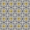 Abstract floral seamless pattern. Geometric asian ornament. Traditional floral oriental tile ornamental backdrop in portugues