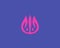 Abstract flower hands crown premium logo icon design modern minimal style illustration. Massage salon spa vector emblem