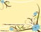 Abstract flower Illustration flower spring summer