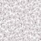 Abstract flowers seamless pattern, black and white outline hand drawing, linear illustration, vector monochrome background. Flower
