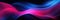 Abstract flowing neon wave purple background