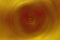 Abstract fluid funnel or vortex of brown orange yellow color mix with darker hole in shape of twist. Magic illusion in digital ill