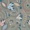 Abstract folk cute background seamless pattern