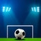 Abstract football or soccer backgrounds