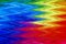 Abstract fractal background design of multicolored Zigzag pattern.