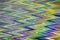 Abstract fractal background design of multicolored Zigzag pattern.