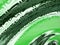 Abstract fractal green background with radial wave forms