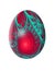 Abstract fractal pattern. Easter egg. Illustration