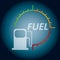 Abstract fuel indicator