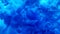 Abstract fume background blue fluid splash motion